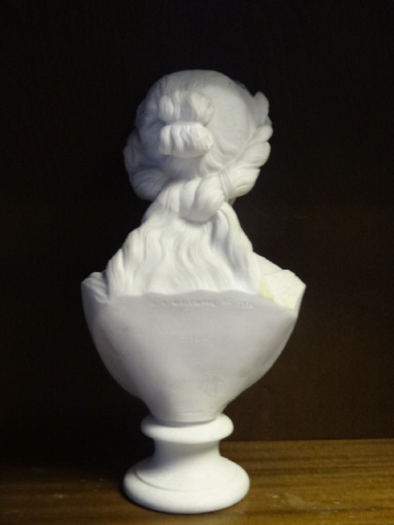 19th Century Copeland Parian Ware Bust of the Muse 'Poetry'