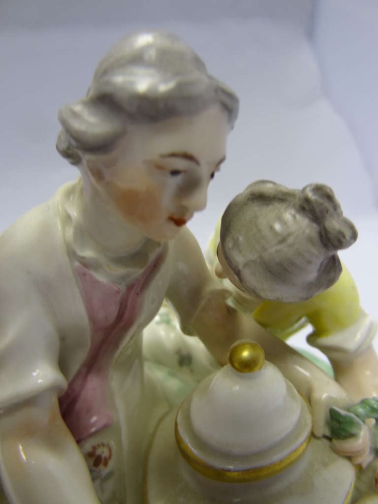 Porzellanfigurengruppe von Frankenthal, 1778 im Angebot 1