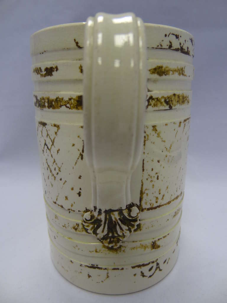 EighteenthCentury Creamware Mug 'God Speed the Plow' at 1stdibs EighteenthCentury Creamware Mug 'God Speed the Plow' at 1stdibs