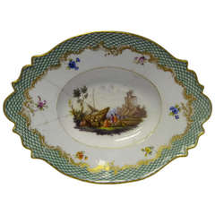 Meissen Porcelain Sauceboat Stand