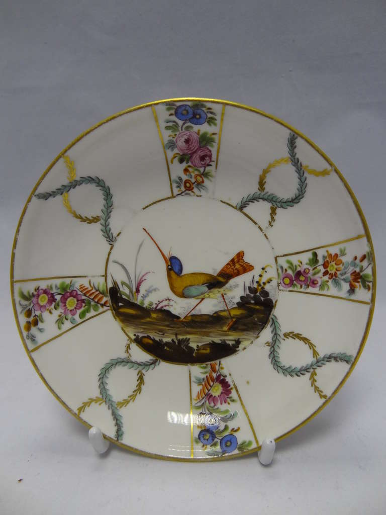 Höchst porcelain cup and saucer, decorated with birds and flowers

Personal delivery/collection is always best as the purchaser can look over the piece at first hand. Where this is difficult to achieve an appropriate method of shipping and charge