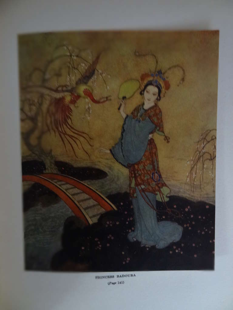 Mid-20th Century Stories from the Arabian Nights with Illustrations For Sale