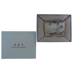 Katsushika Hokusai 250th Anniversary Enamel Box by Halcyon Days