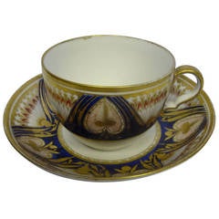 Bute Shaped Teacup and Saucer