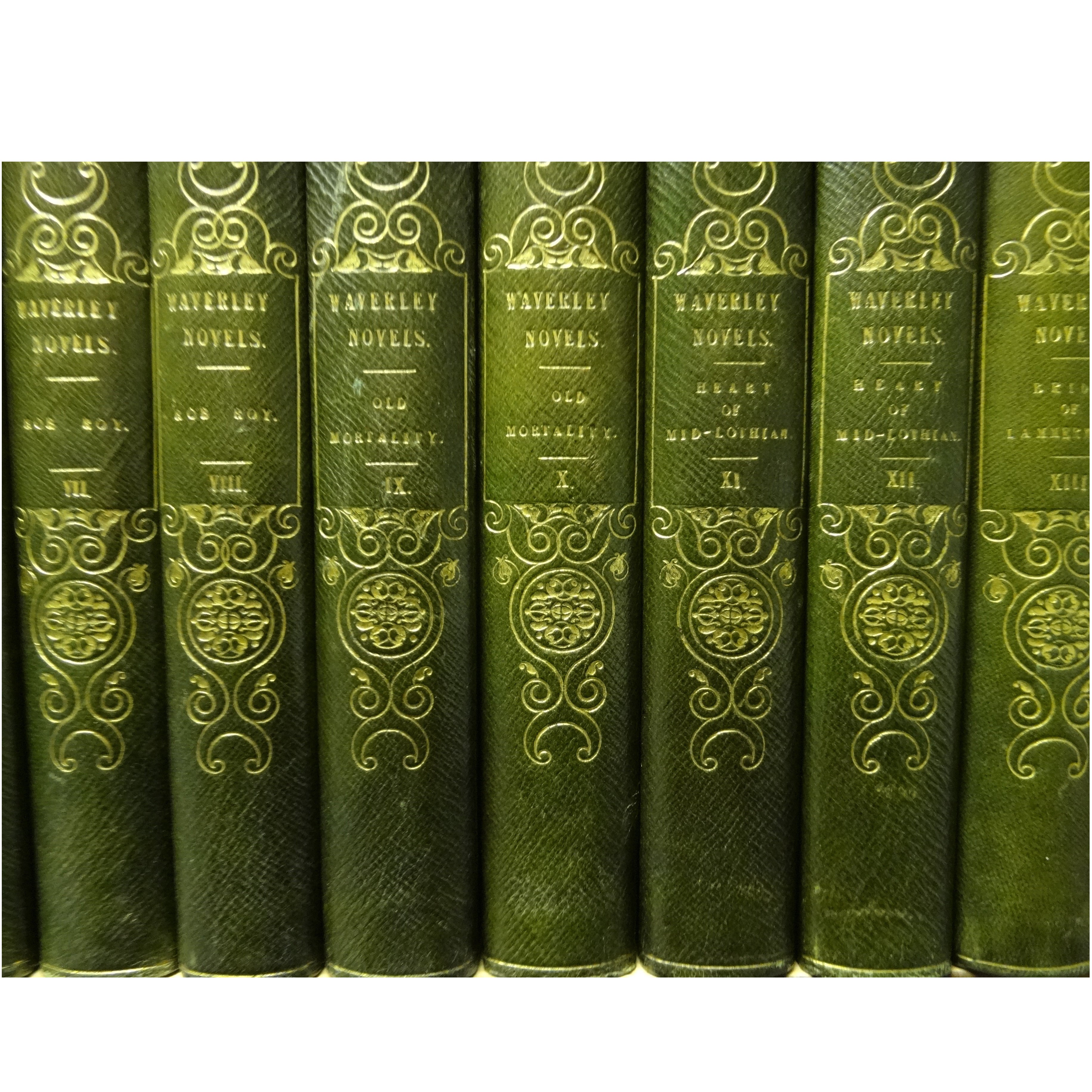 Sir Walter Scott Complete Set of 'The Waverley Novels' Cadell & Co.