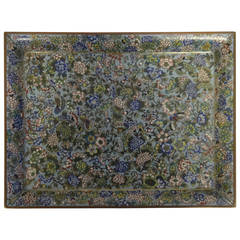 Nineteenth Century Cloisonne Chinese Tray