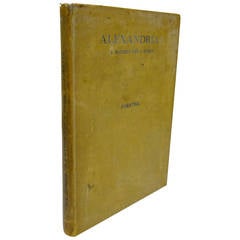 E. M. Forster, Alexandria, First Edition Book