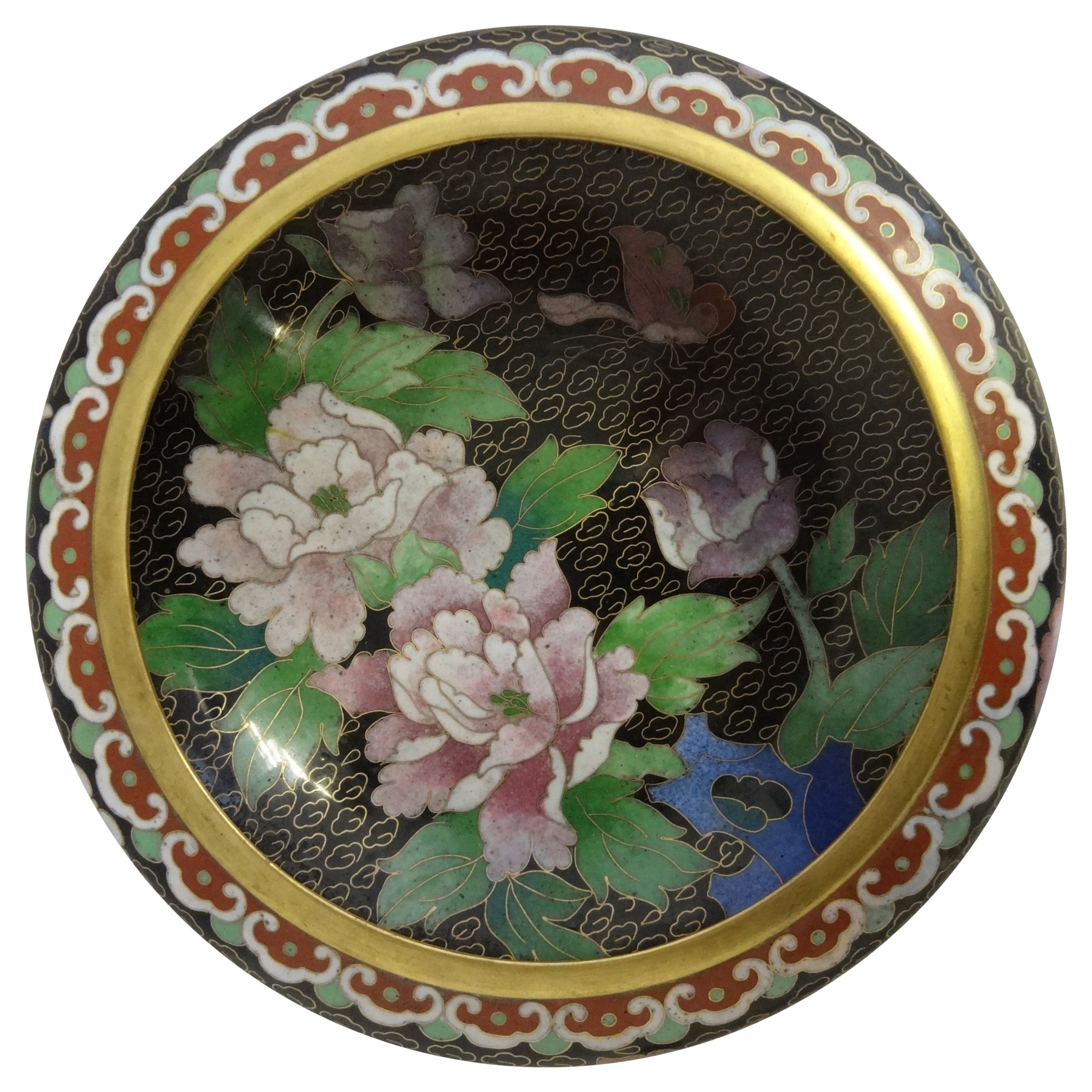 Chinese Cloisonné Bowl For Sale