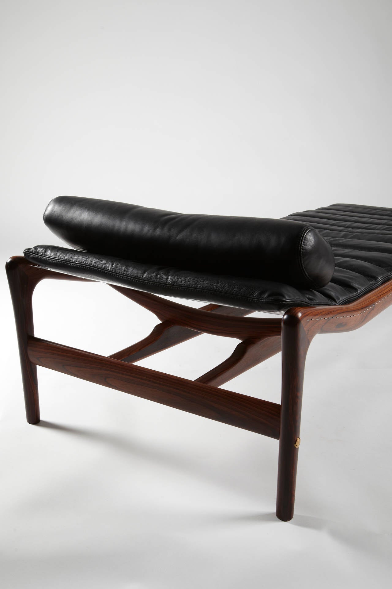 Helge Vestergaard Jensen Rosewood Daybed In Excellent Condition For Sale In London, GB