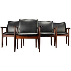 Finn Juhl Diplomat Chairs