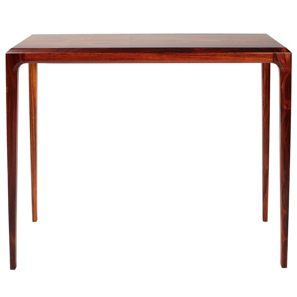 Pd60 Console Table In Solid Costa Rican Rosewood