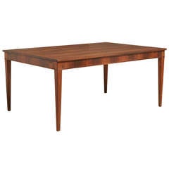 Frits Henningsen Rosewood Dining Table, circa 1950