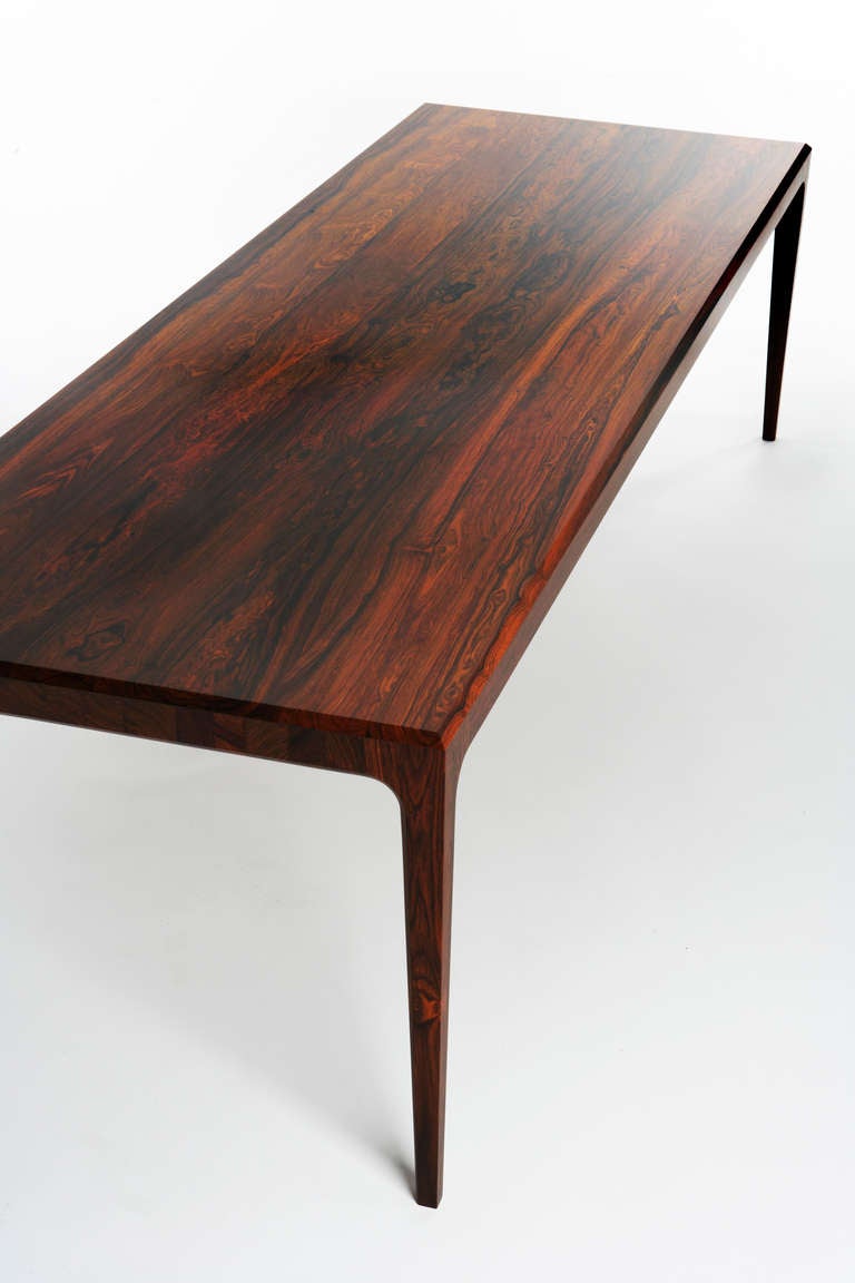 Mid-Century Modern PD60 Solid Rosewood Dining Table