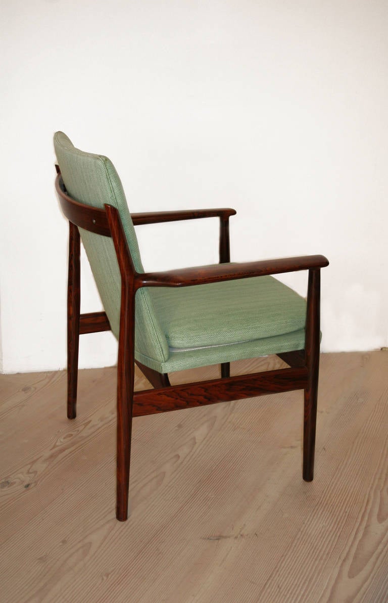 Scandinavian Modern Arne Vodder Desk / Conference / Dining Chair Made by Sibast For Sale