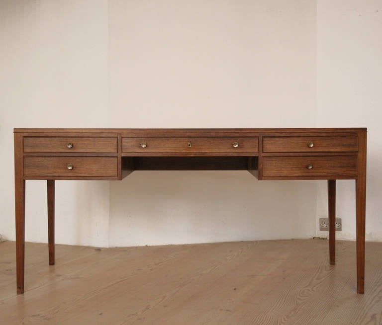 Danish Rosewood Desk, circa 1940s