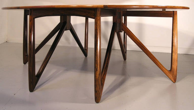 Niels Kofoed Dining Table, 1964 In Excellent Condition For Sale In London, GB