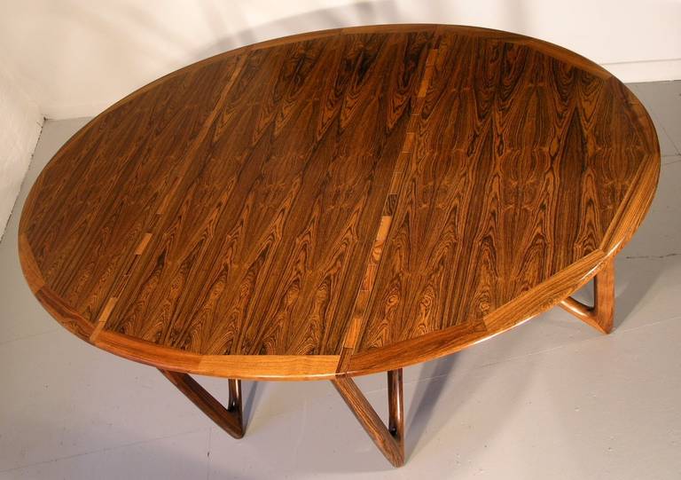 Danish Niels Kofoed Dining Table, 1964 For Sale