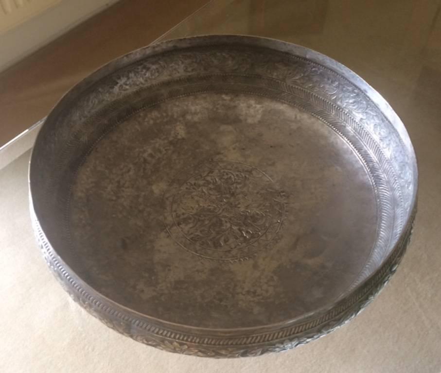 Indian Silver Bowl In Good Condition In London, GB