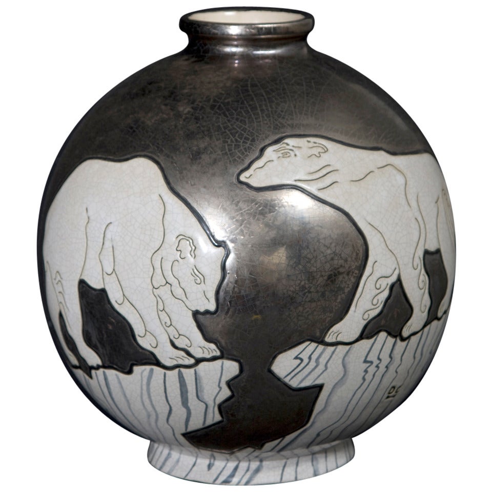 Vase "Polar Bear" by Danillo Curetti