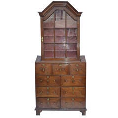 Late 18th Century English Bureau Bookcase