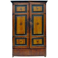 Early 19th Century Painted Spanish Cabinet