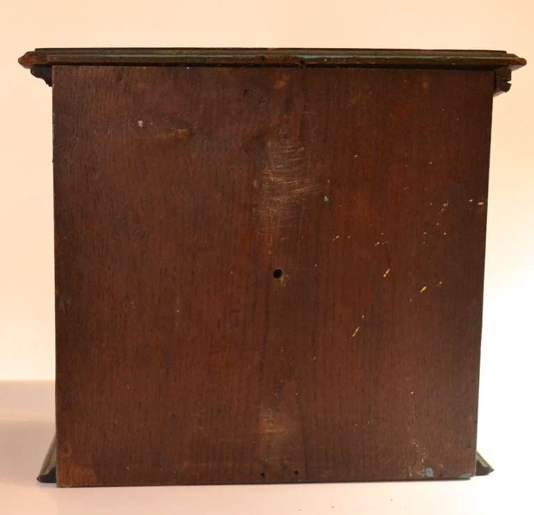 18th Century English Spice Box with Interior Drawers For Sale 4