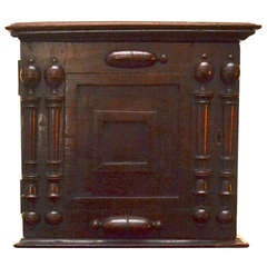 18th Century English Spice Box with Interior Drawers