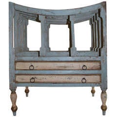 Mid 19th Century Painted English Canterbury