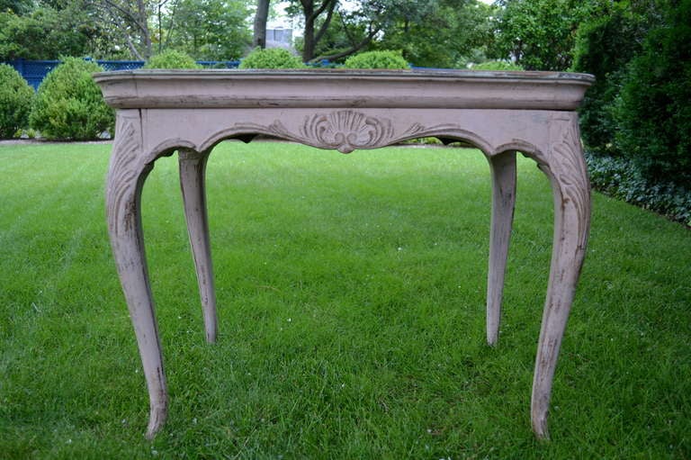 19th Century Painted Swedish Table