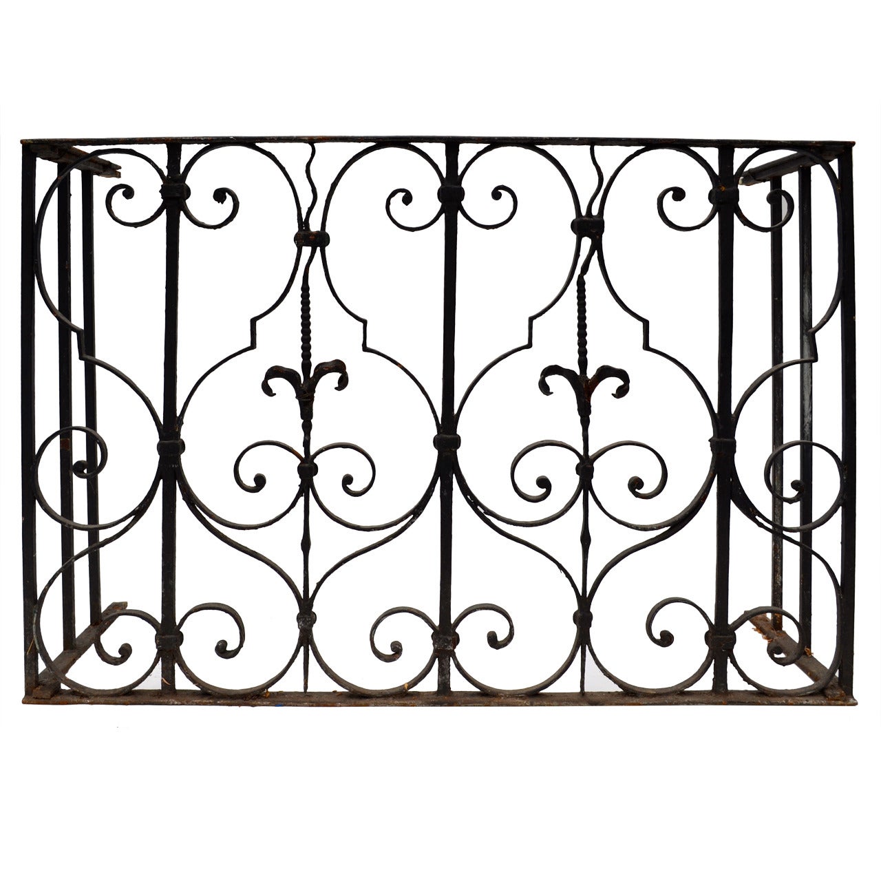 18th Century French Iron Balcony - Console Base