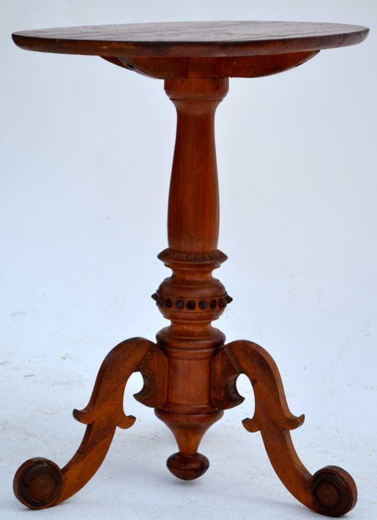 Early19th Century Danish Oval Pedestal Table