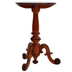 Early19th Century Danish Oval Pedestal Table