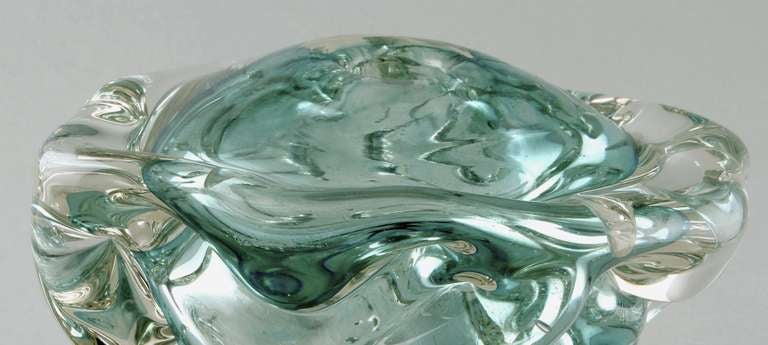 Mid-20th Century Art Glass Vase (Leerdam Unica) by Andries Dirk Copier 1930s