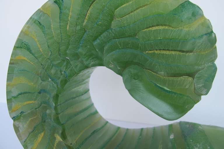Limited Edition Modern Glass Sculpture by Dorothé van Driel 20th Century 1
