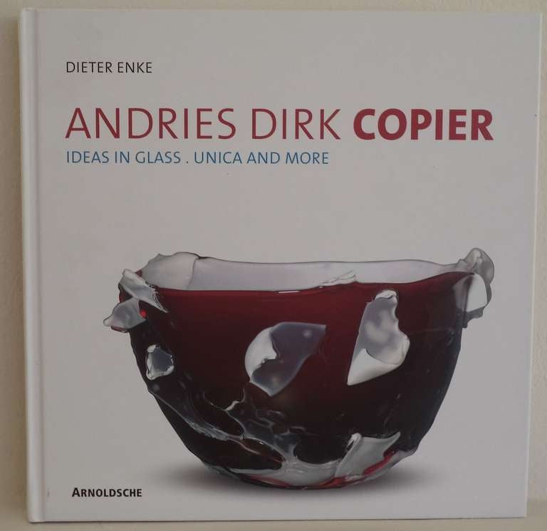 Andries Dirk Copier, Leerdam Unica Glass Vase, 1950 3