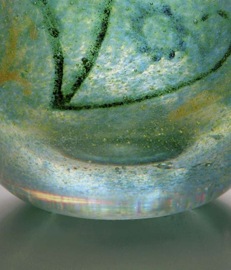 Mid-20th Century Andries Dirk Copier, Leerdam Unica Glass Vase, 1950