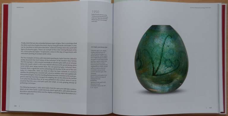 Andries Dirk Copier, Leerdam Unica Glass Vase, 1950 4