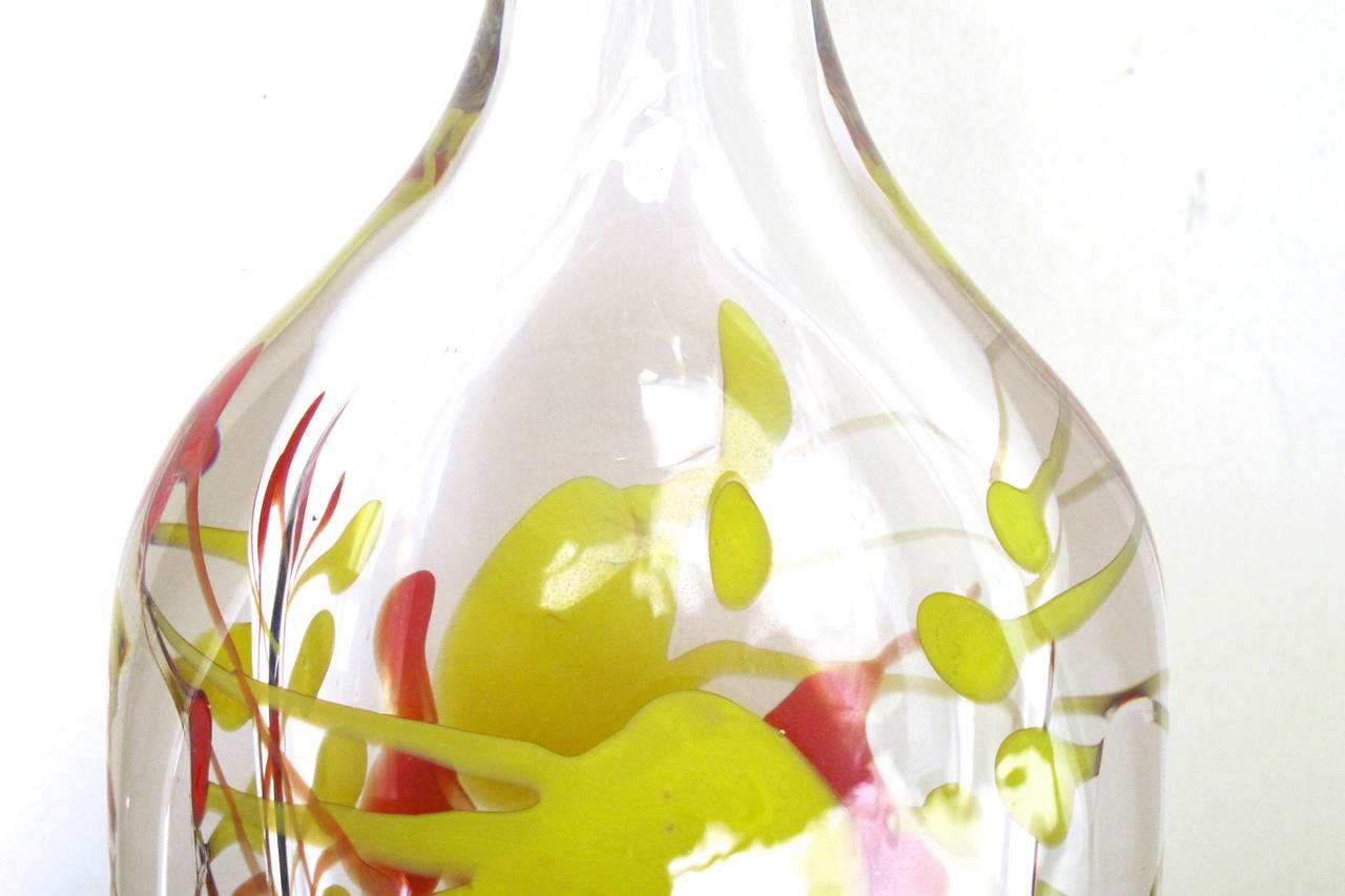 One-Off Mid-Century Modern Art Glass Set by Floris Meydam for Leerdam Unica For Sale 1