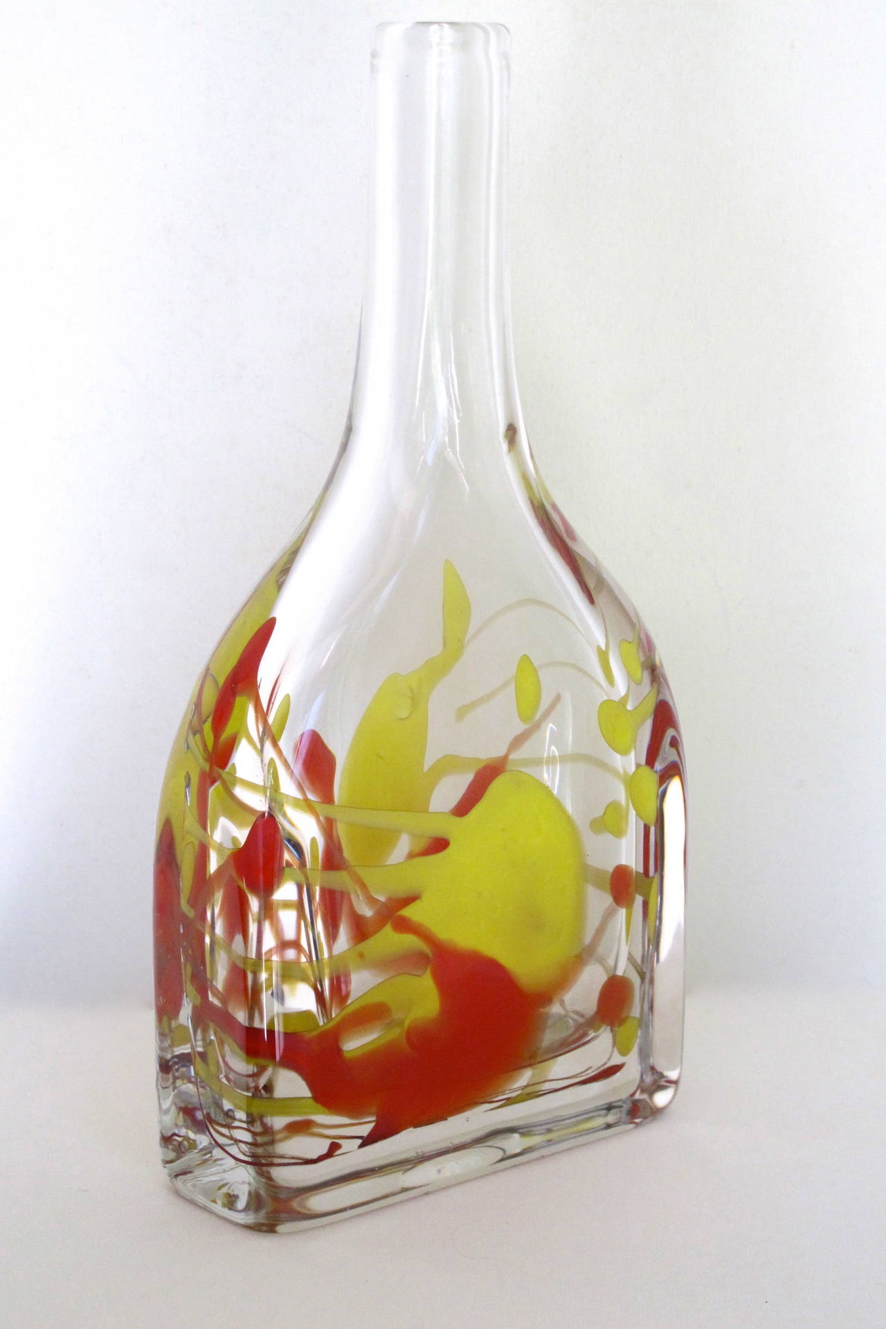 One-Off Mid-Century Modern Art Glass Set by Floris Meydam for Leerdam Unica For Sale 2
