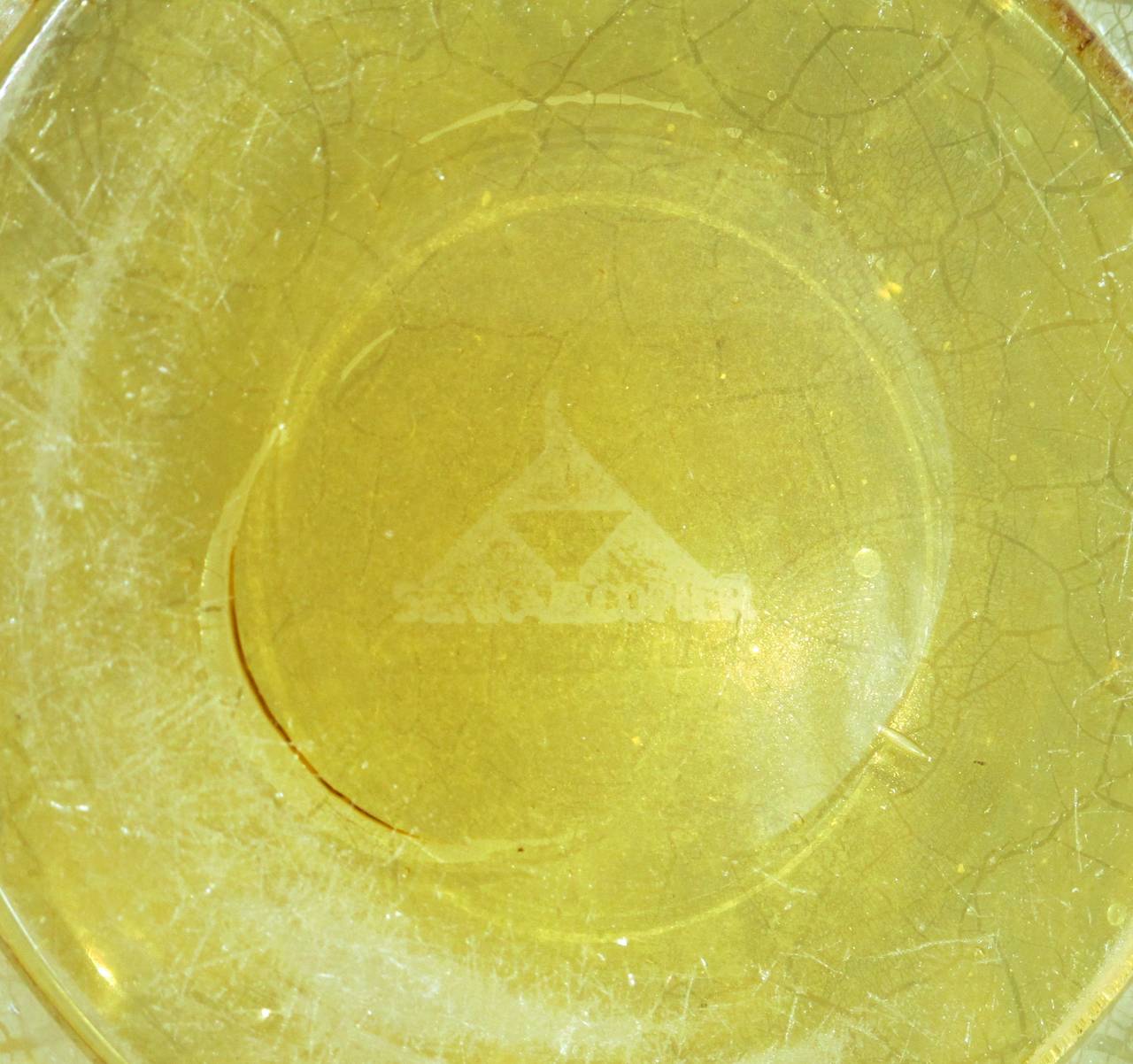 Art Deco Glass Vase, Serica 37 by Andries Dirk Copier for Royal Leerdam, 1931 4