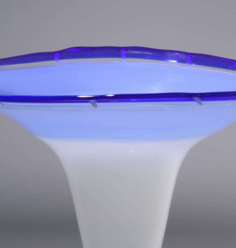 Dutch Studio Glass One-Off Vase by Andries Dirk Copier at Oude Horn For Sale