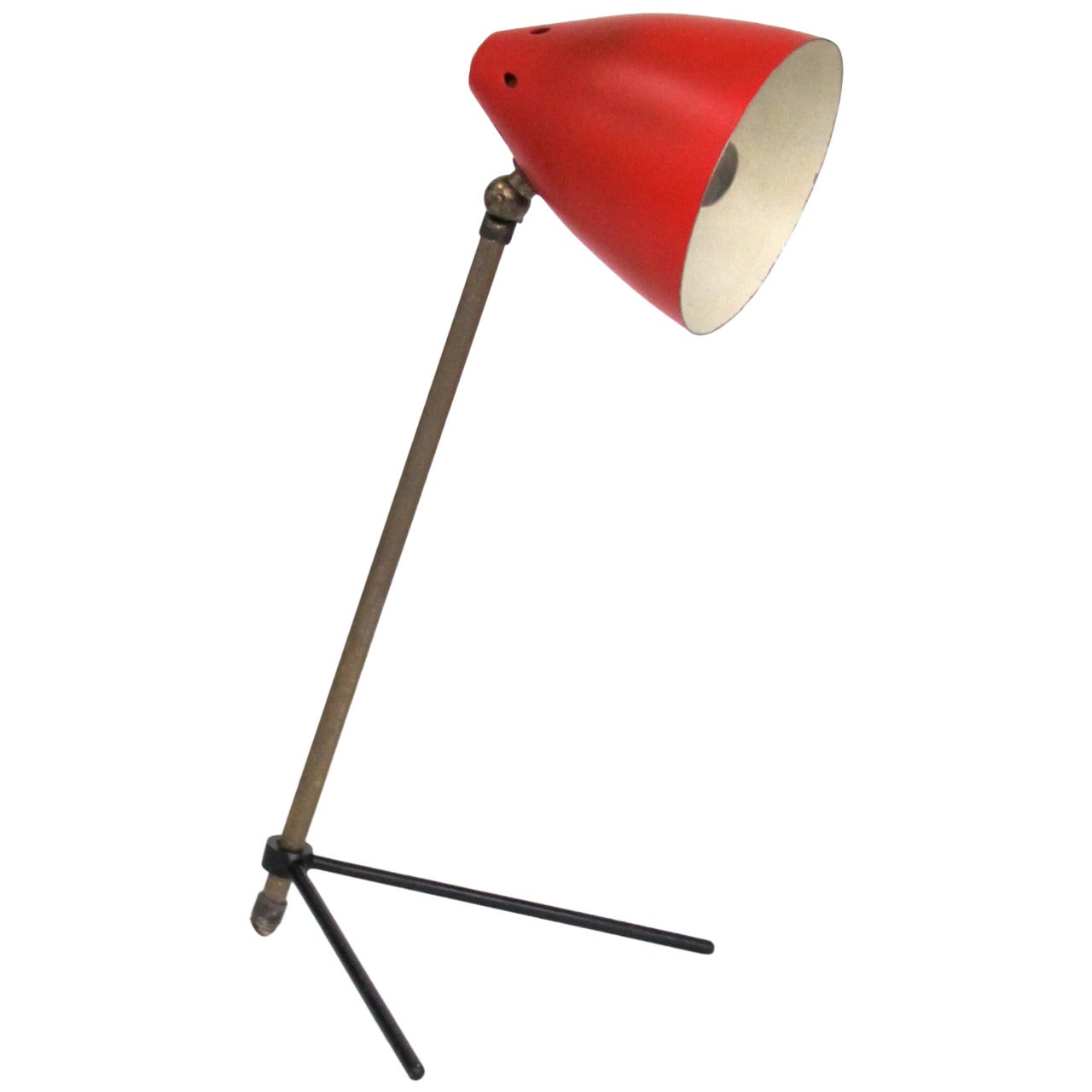 'Pinocchio' Table or Wall Lamp by Herman Busquet for Hala Zeist, 1956