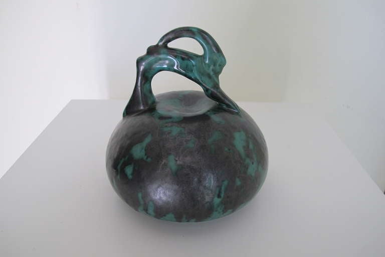 Hildo Krop for ESKAF, Art Deco Lidded Pot, Award Winning Design, 1920 3