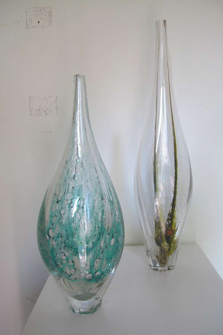 Sybren Valkema, Elegant Glass Object, Leerdam Unica, 1960 5