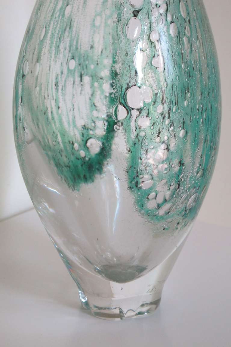 Sybren Valkema, Elegant Glass Object, Leerdam Unica, 1960 2