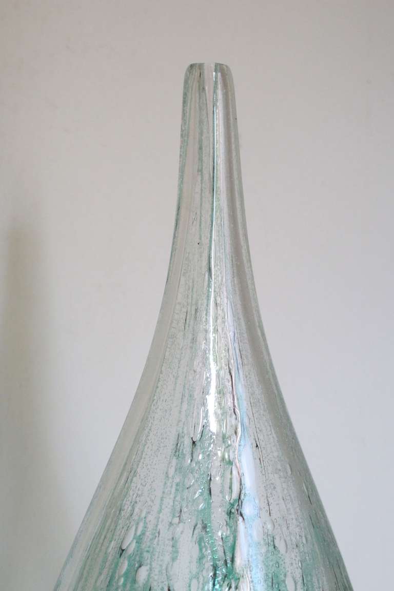Sybren Valkema, Elegant Glass Object, Leerdam Unica, 1960 3