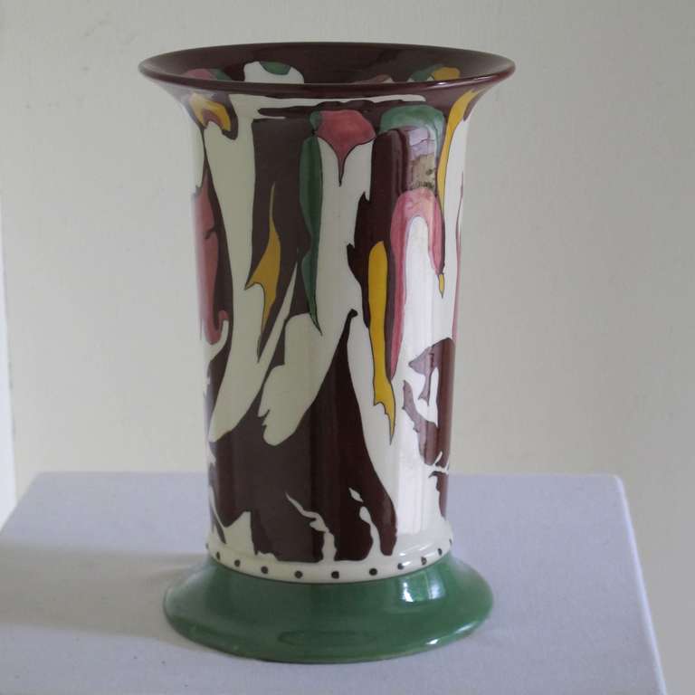 Theo Colenbrander Art Deco Vase for RAM pottery, 1921 In Excellent Condition In Amstelveen, NL