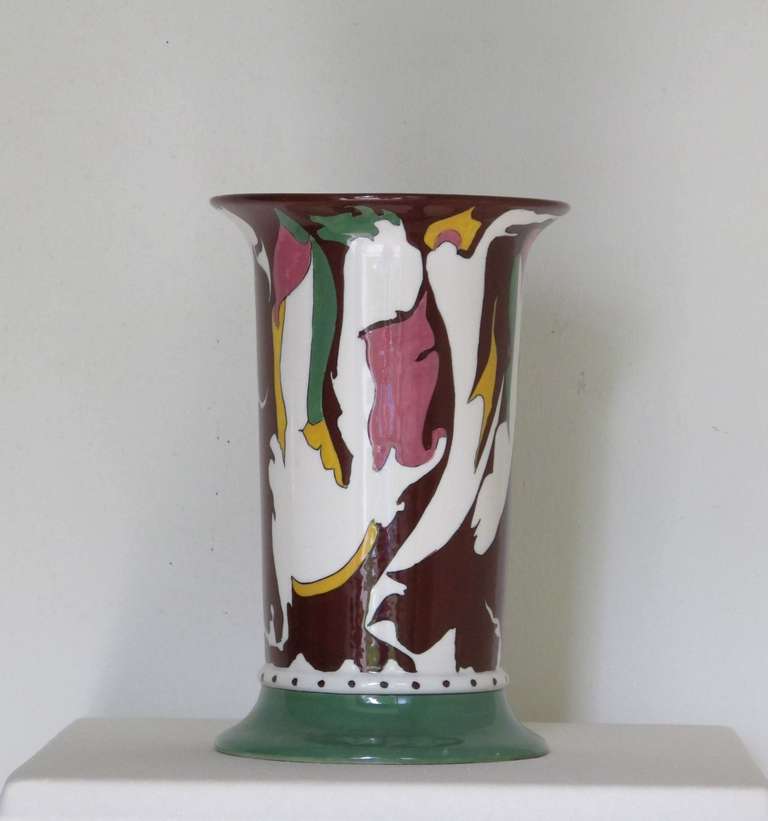 20th Century Theo Colenbrander Art Deco Vase for RAM pottery, 1921