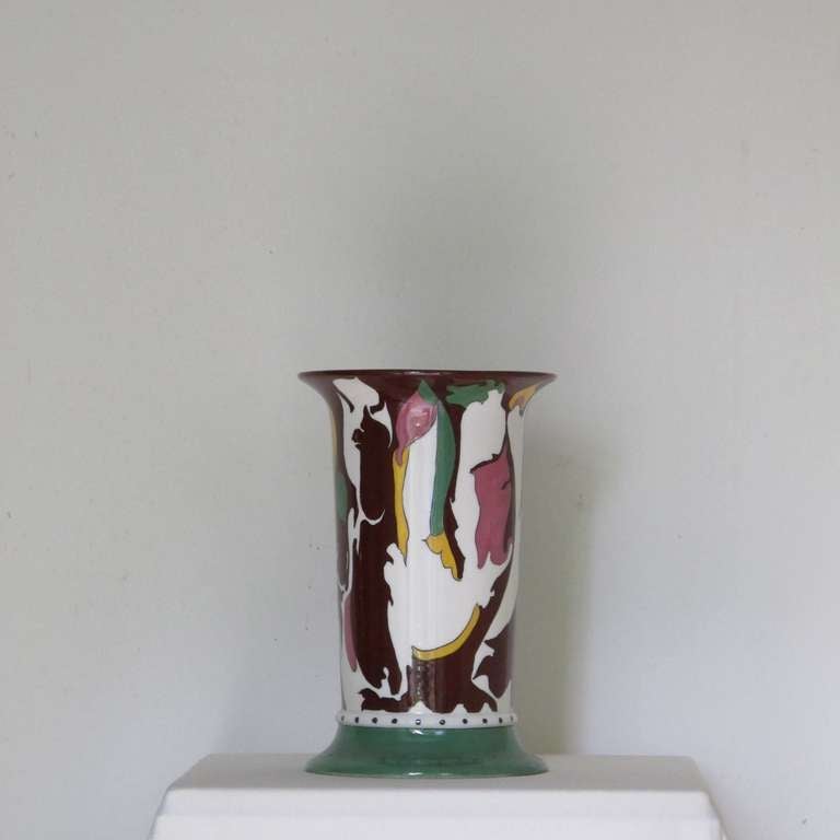 Theo Colenbrander Art Deco Vase for RAM pottery, 1921 1