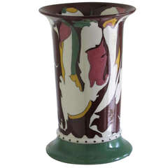 Theo Colenbrander Art Deco Vase for RAM pottery, 1921